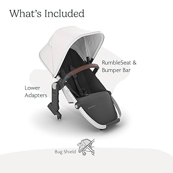 【mellomellowaby専用】 2+1 UPPAbaby RumbleSeat V2+ Second Lower Seat/Compatible with